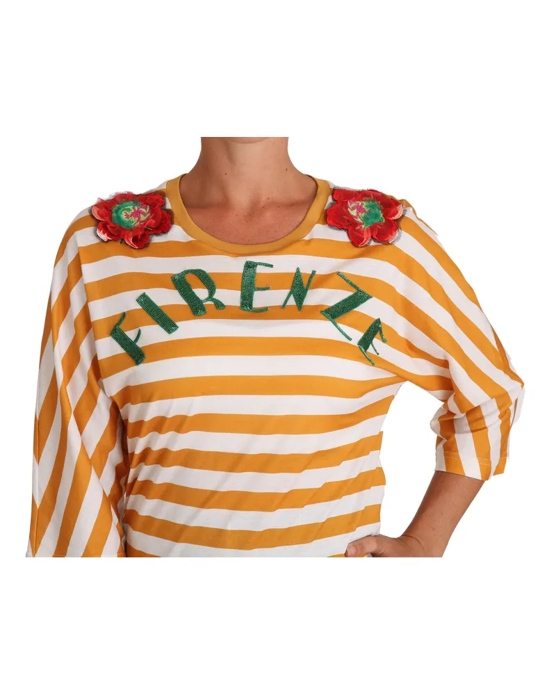 Dolce & Gabbana Firenze Blouse — Orange Orange