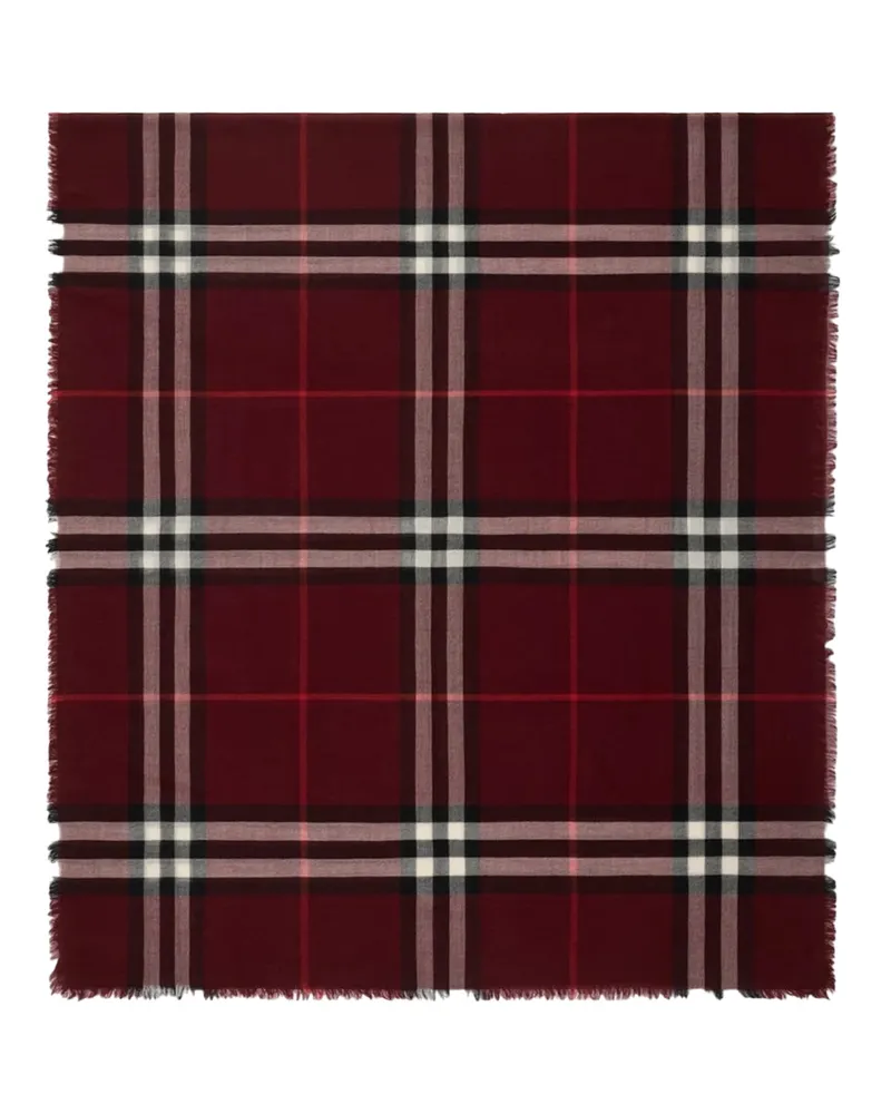Burberry Women's Scarfs Red Wool Red