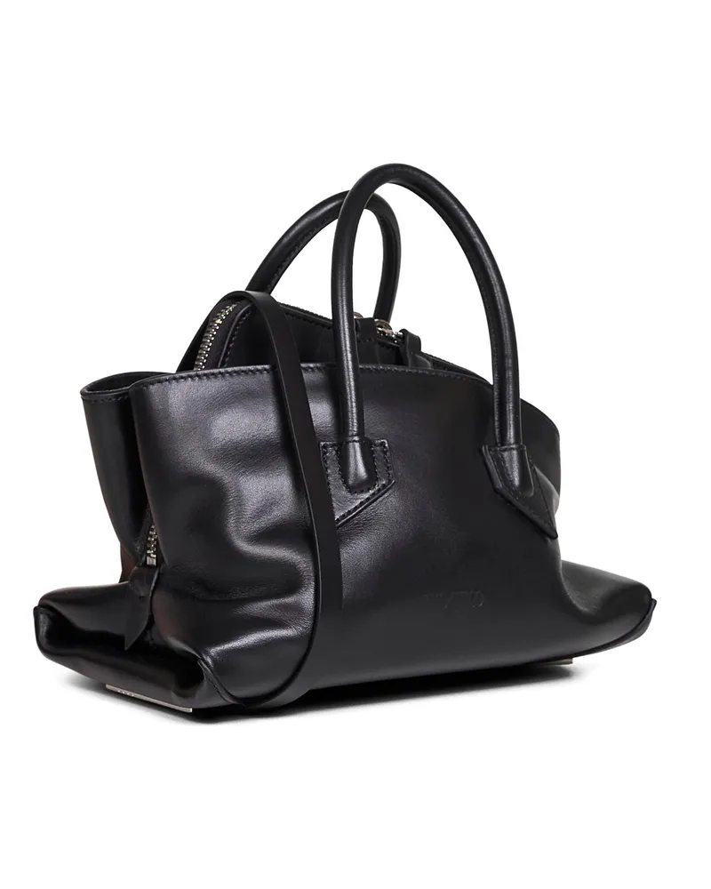 ATTICO Top Handle Bag — Black Black