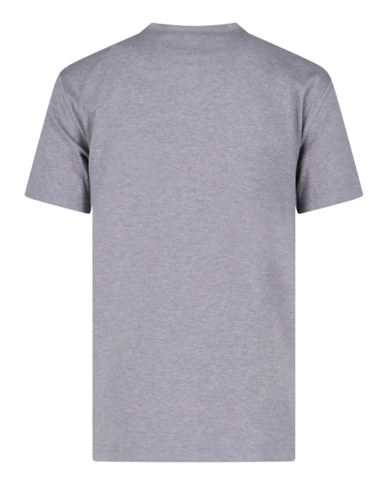Dolce & Gabbana Men's T-Shirts And Polos Grey Cotton Gray