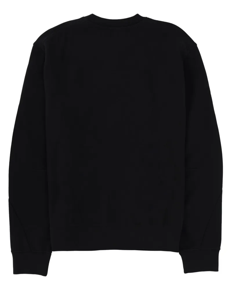 Givenchy Logo Cotton Sweatshirt — Black Black