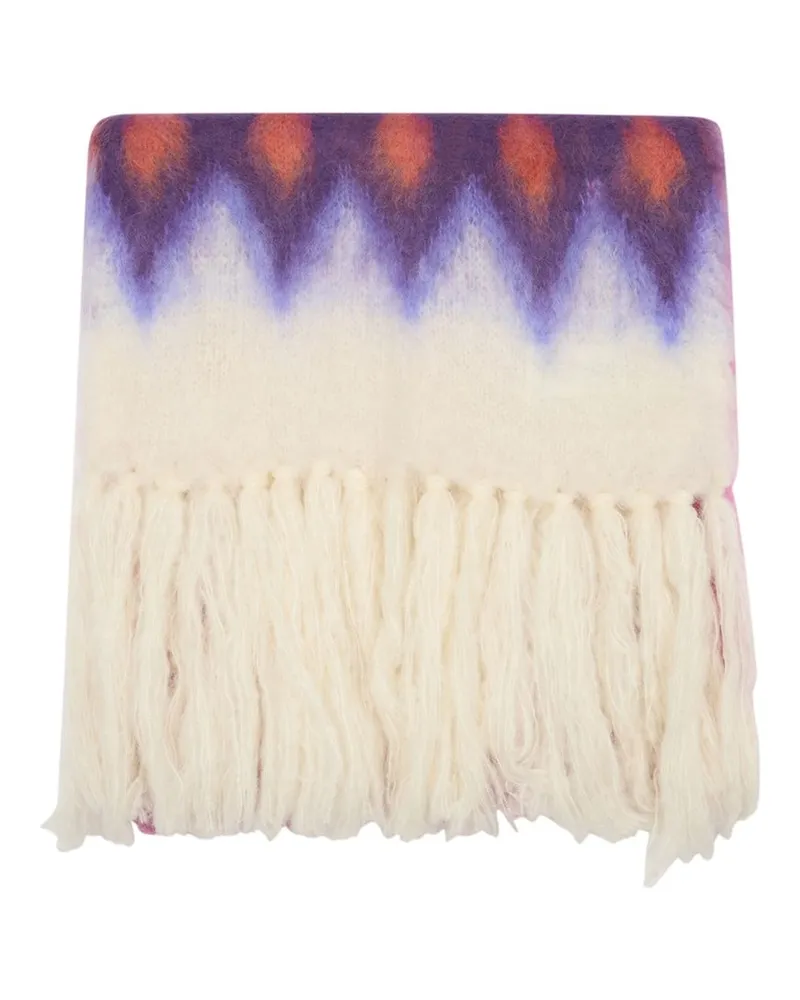 Isabel Marant Women's Amanie Scarf -  Wool Pink Accessories Pink
