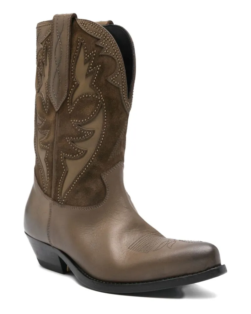 Golden Goose Wish Star Boot — taupe Taupe