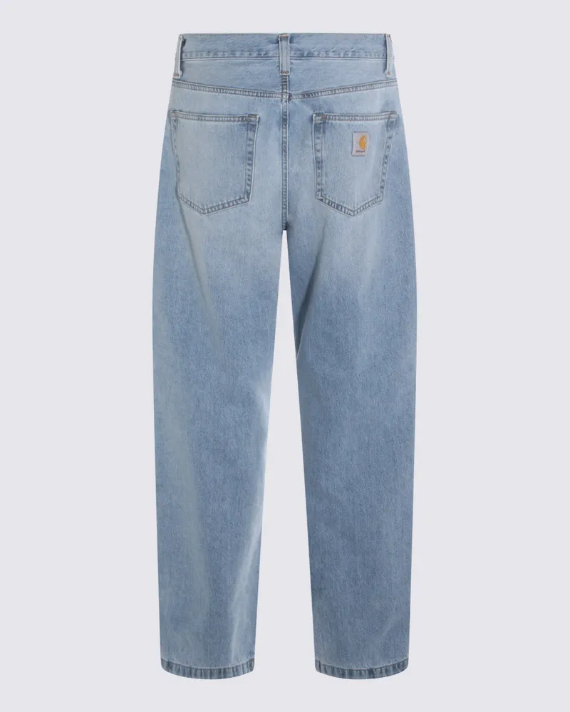 Carhartt WIP Men's Jeans Blue Heavy Worn Blue