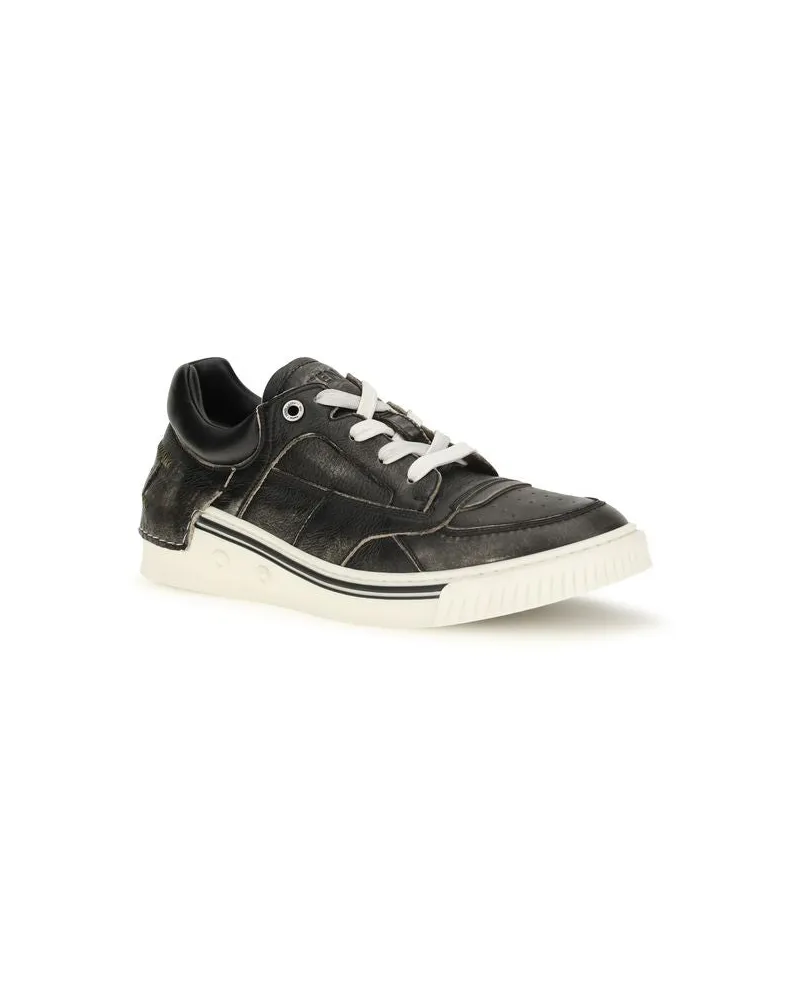 Fendi Fender Sneakers — Black Black