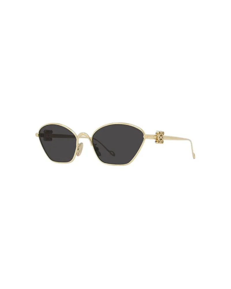 Loewe Unisex Sunglasses Gold-Black Metal Gold