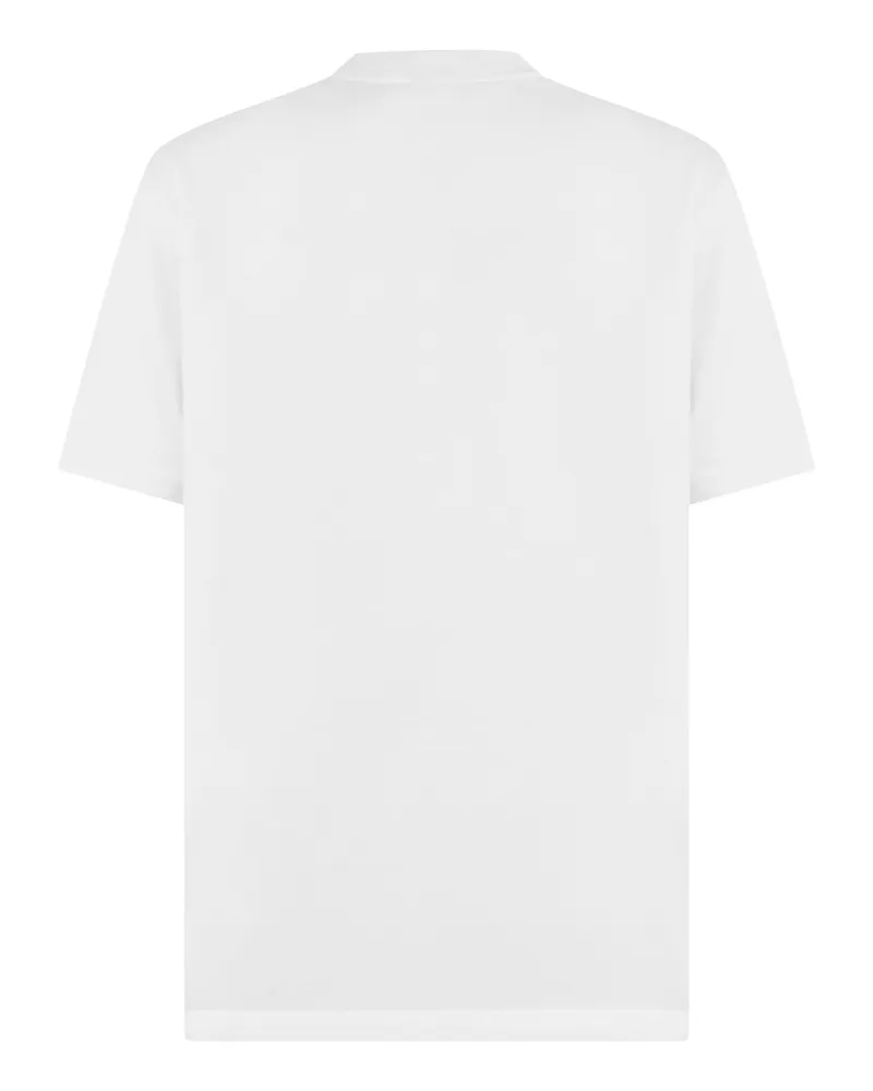 Gucci Men's Cotton T-Shirt White-Multicolour T-Shirts White/multicolour And Polos White