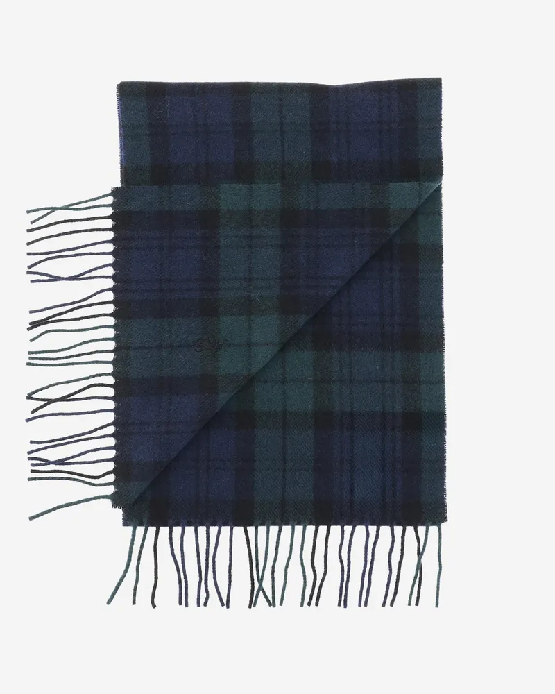 Ralph Lauren Men's Wool Scarf With Logo Multicolour Scarfs Multicolor