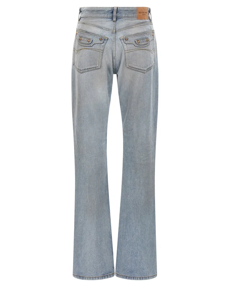 Balenciaga City Jeans — Blue Blue