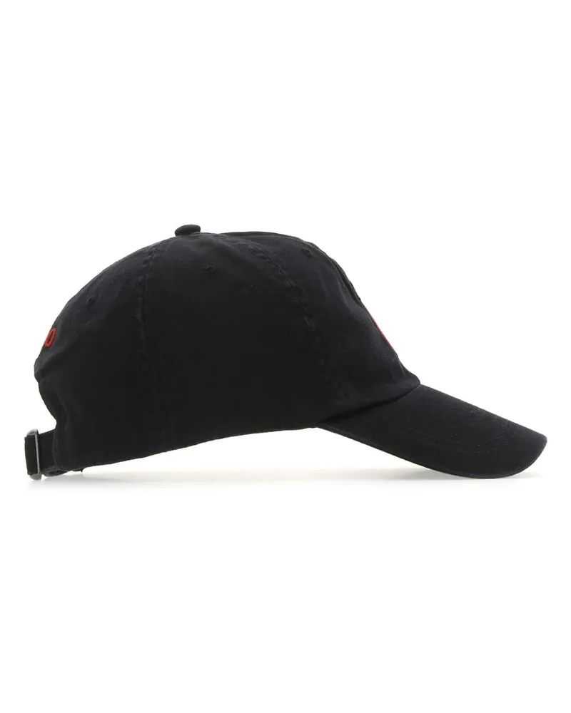 Ralph Lauren BASEBALL Cotton Baseball Cap — Black Black