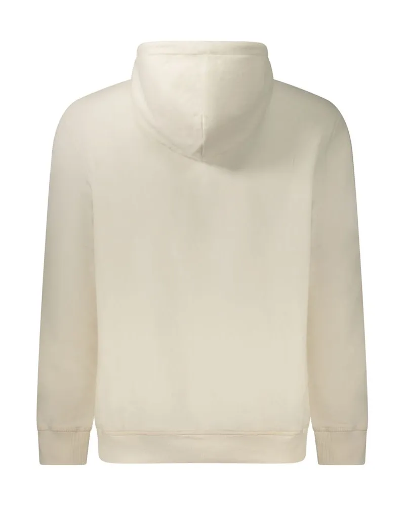 Tommy Hilfiger Logo-Print Hooded Cotton Sweatshirt — White White