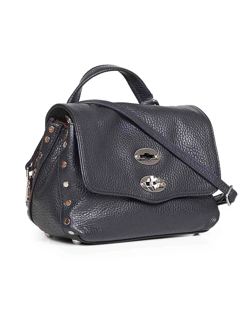 Zanellato Postina Baby Top Handle Bag — Navy Navy