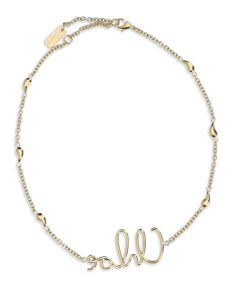 Chloé Women's Iconic Necklace Vintage Gold Brass Bracelets Gold