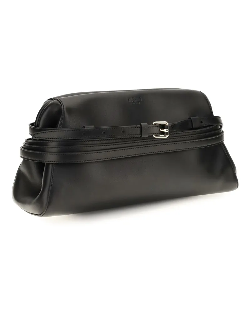Moschino Women's Handbag Nappa Nero Shoulder Bags Black