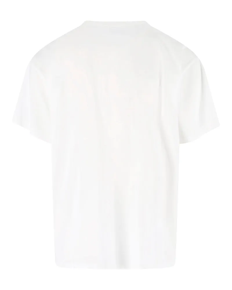 Maison Margiela Men's T-Shirts And Polos White Cotton White