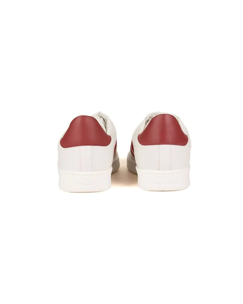 Bally Leather Low-Top Sneaker — White White