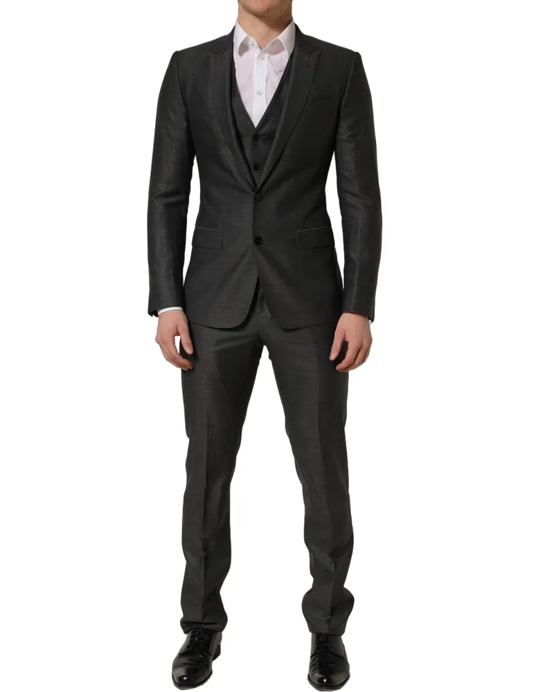 Dolce & Gabbana Martini Pant Suit — Gray Gray