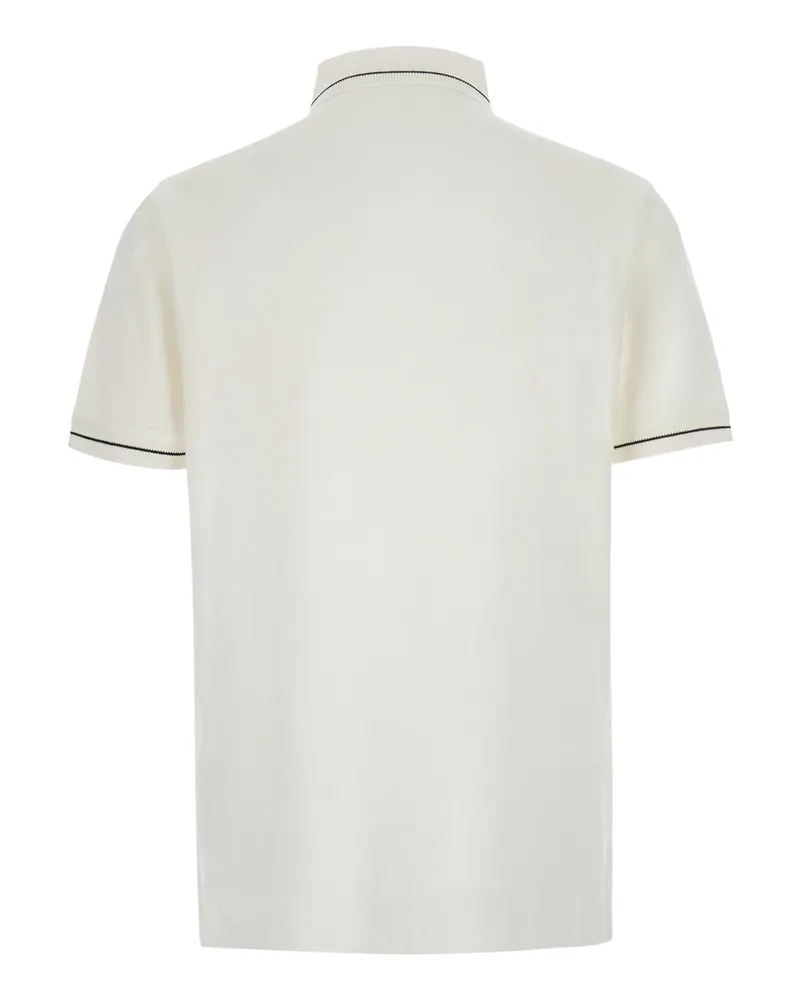 Emporio Armani Men's T-Shirt White Cotton T-Shirts And Polos White