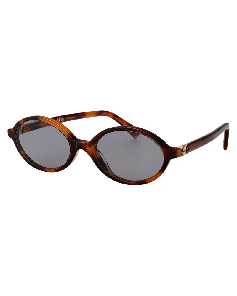 Miu Miu Women's Sunglasses Havana Mahogany Acetate Brown