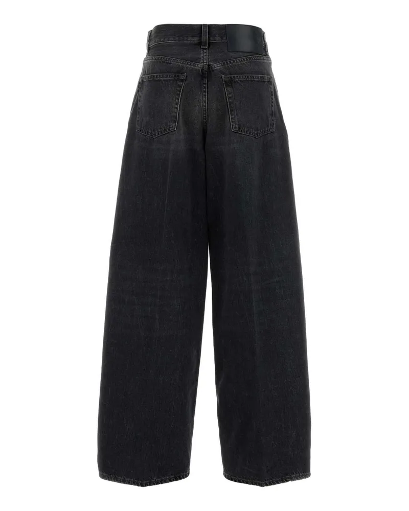 Haikure Women's Black Denim Bethany Jeans Authentic Wash Exterior: Cotton Black