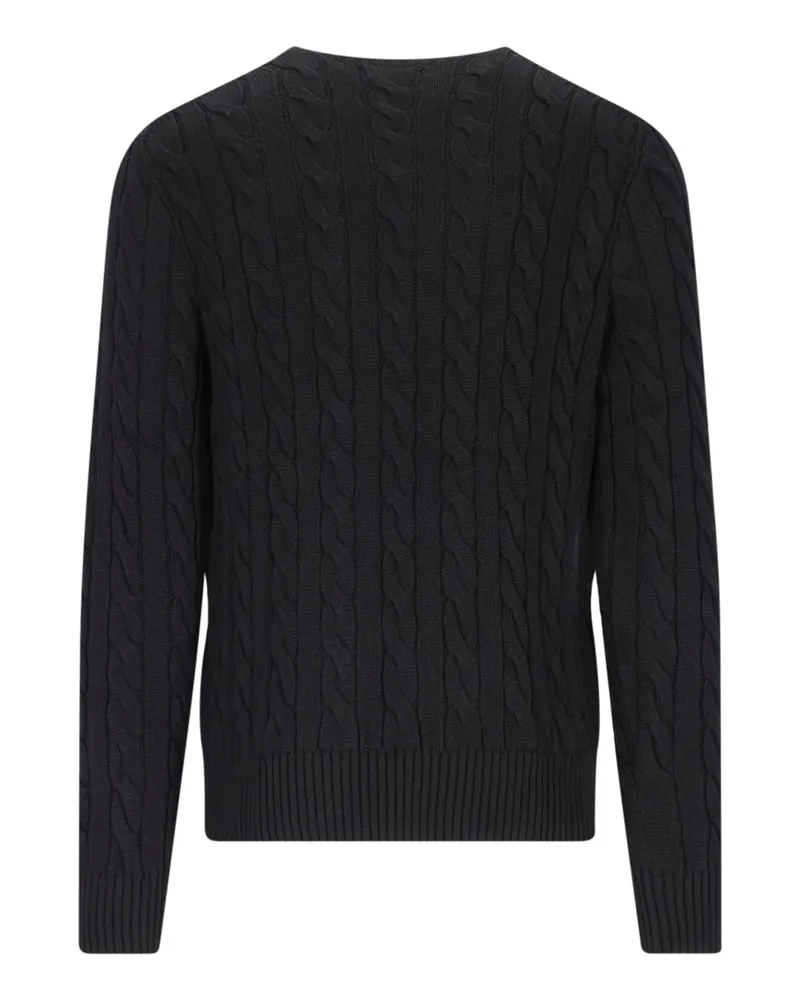 Ralph Lauren Men's Sweaters Black Cotton Black