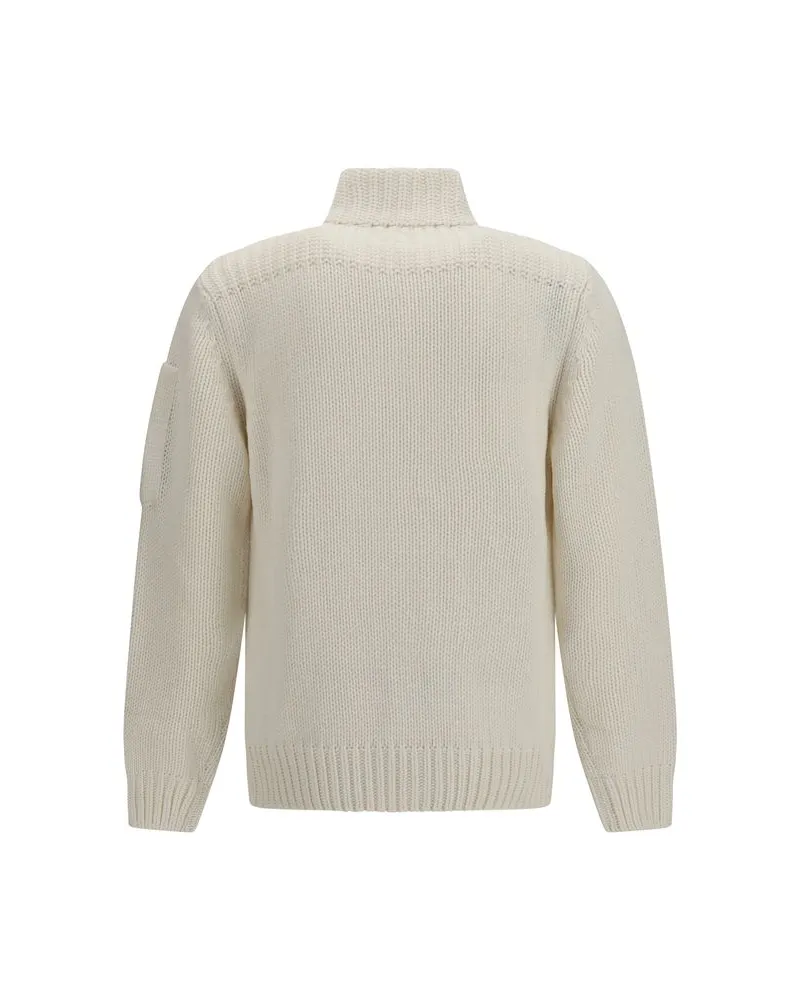 C.P. Company Ovis Aries Cardigan — White White