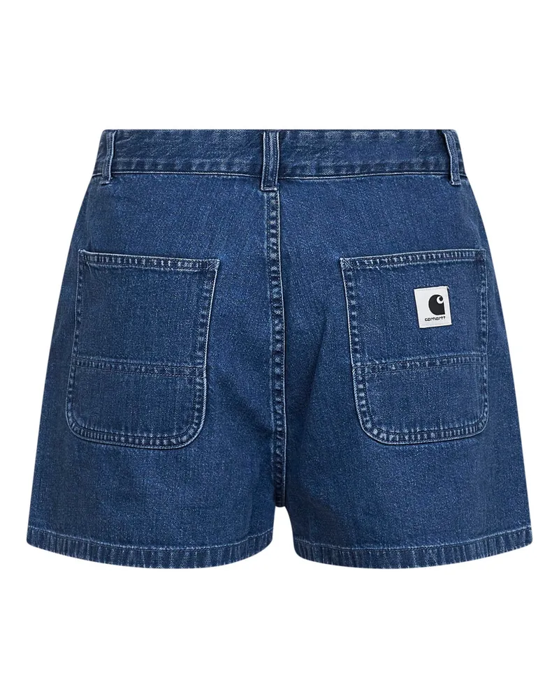 Carhartt WIP Women's Shorts W Lova Blue Cotton Blue