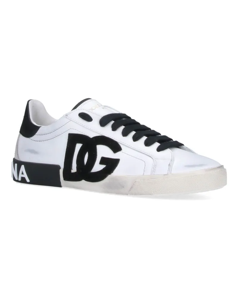 Dolce & Gabbana Men's Sneakers White Outer: Calf Leather White