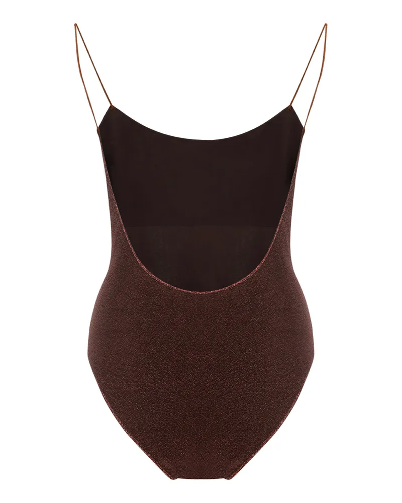 Oséree Women's Lumiere Maillot Swimsuit Chocolate Swimwear Sea Clothing Brown