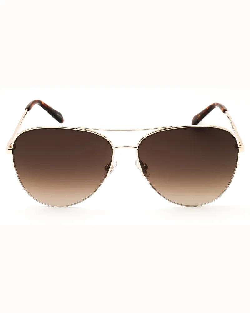 Fossil Women's Fos 3137-G-S Sunglasses One Color Brown