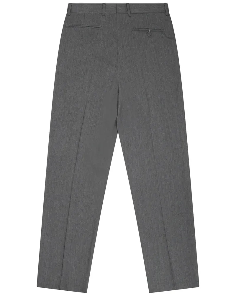 Dior Tailored Wool Trousers — Gray Gray