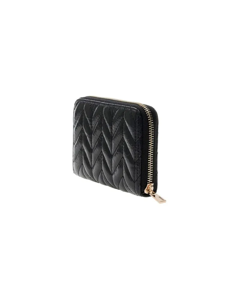 Guess Women's Wallet Black Polyurethane Bags Black
