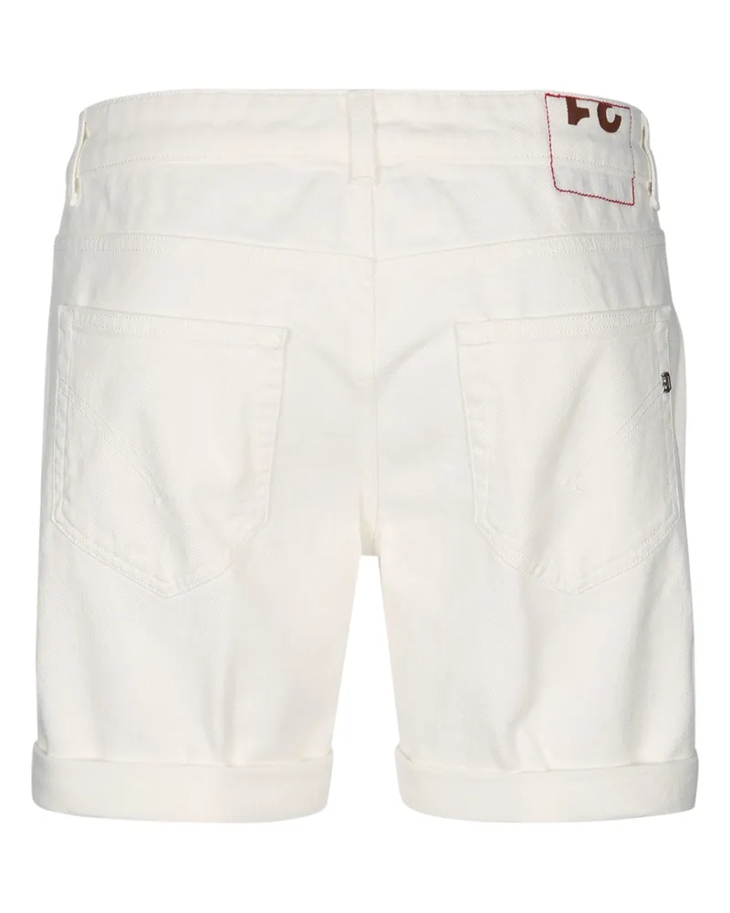 Dondup Men's Bermuda Bianco Co Eol Short White