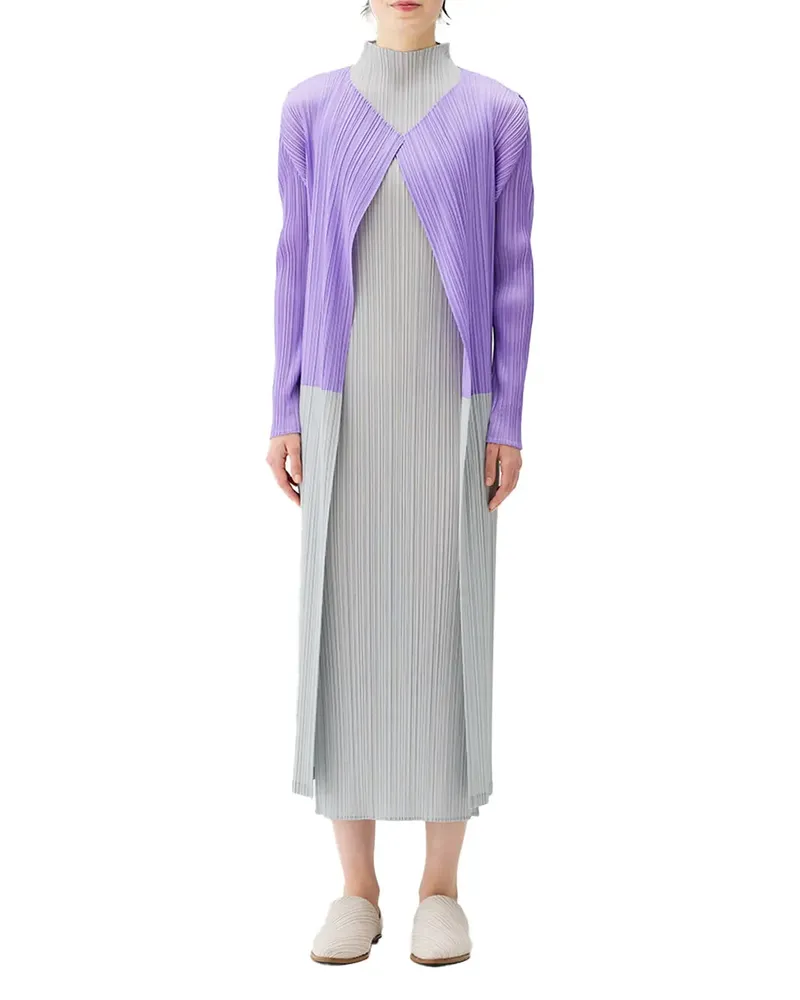 Issey Miyake Swing Coat — Purple Purple