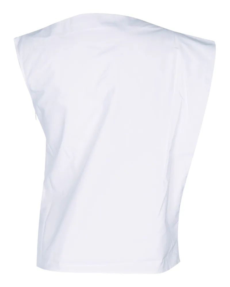 Jacquemus La Haut Drap Tank Top — White White