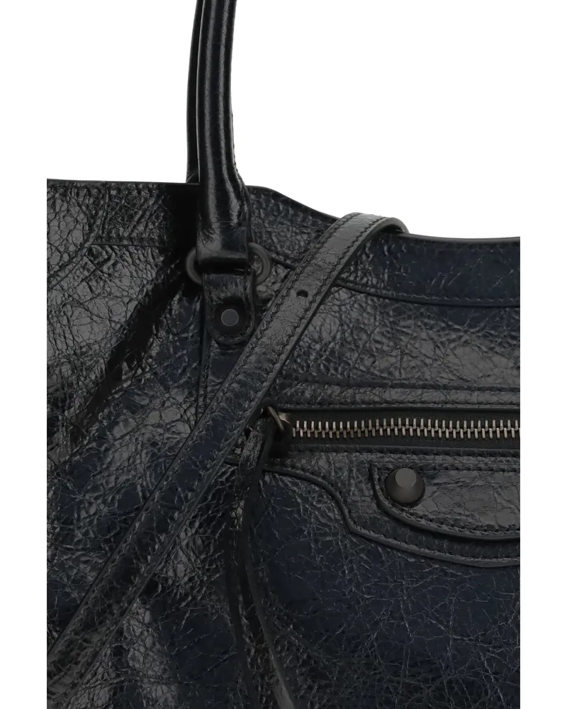 Balenciaga Le City Tote Bag — Black Black