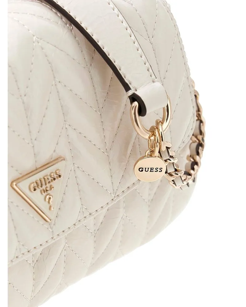Guess Women's Crossbody Bag Stone Polyurethane - Crossbody-Bags Beige