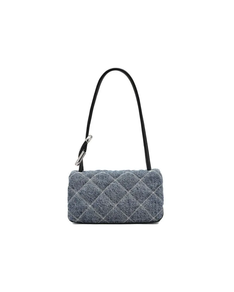 Marc Jacobs Cotton Denim Shoulder Bag — Blue Blue