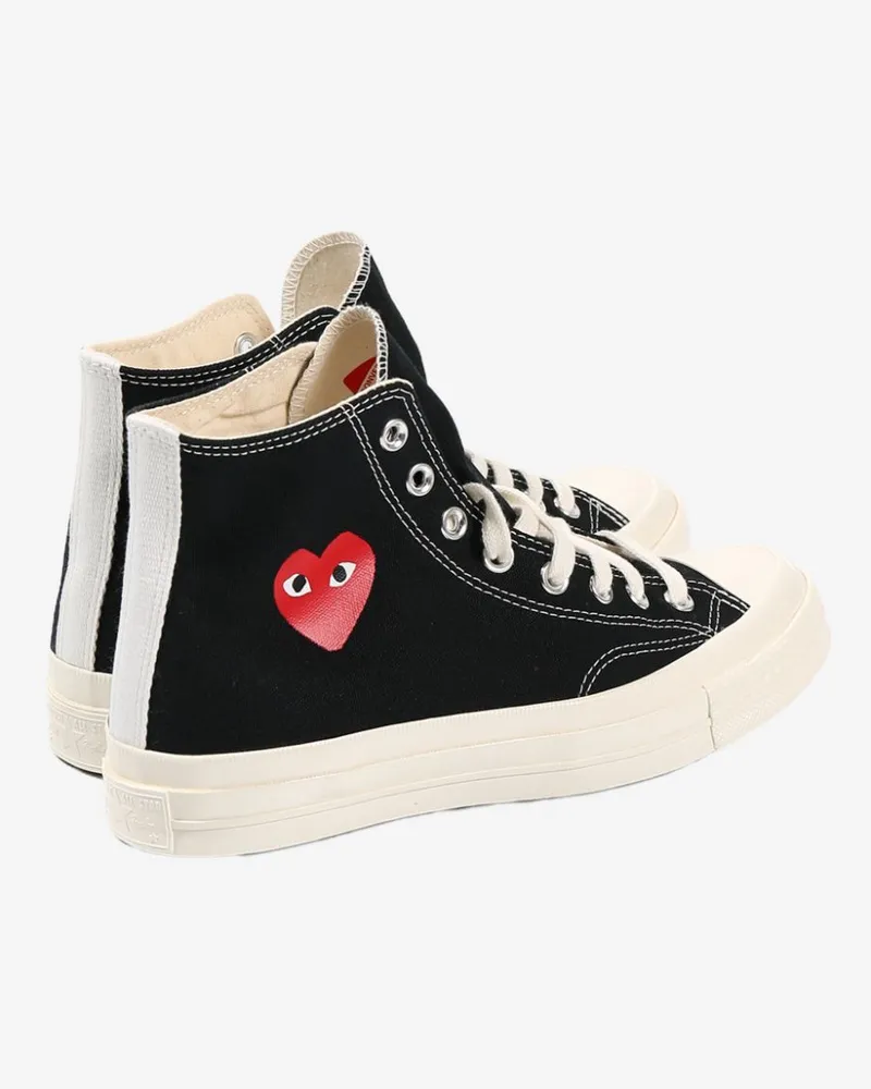 Comme des Garçons Chuck 70 High-Top Sneaker — Black Black