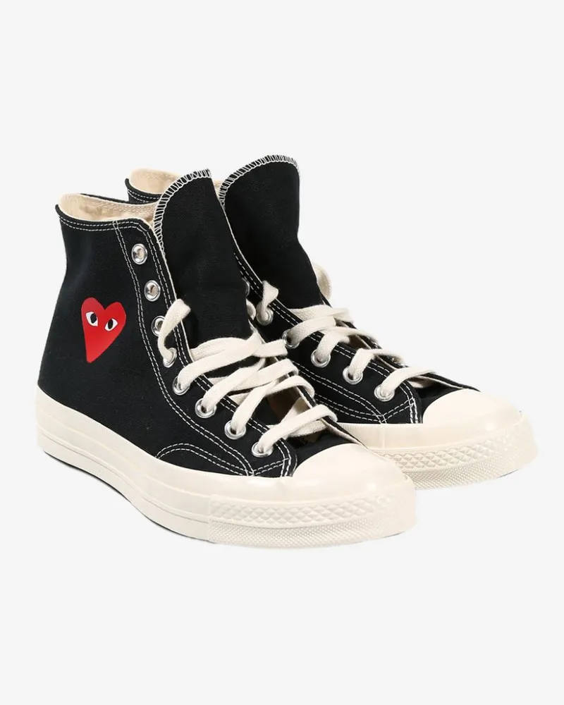 Comme des Garçons Chuck 70 High-Top Sneaker — Black Black