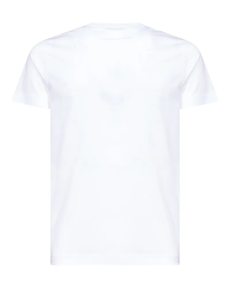 Prada Men's T-Shirt 3-Pack Cotton White T-Shirts And Polos White