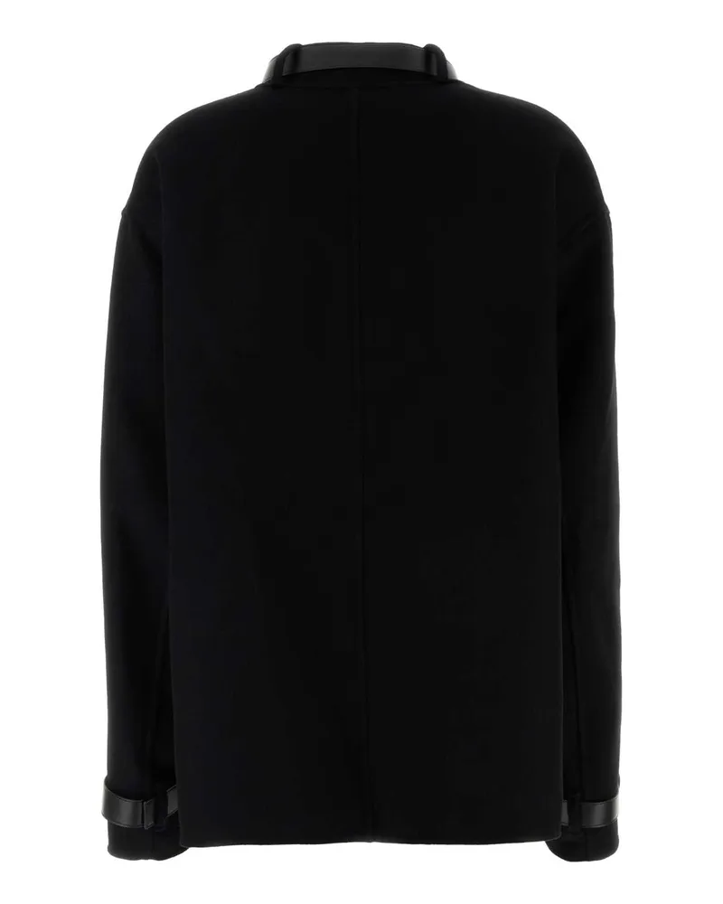 Jil Sander Women's Black Cashmere Coat 001 Exterior: Cappotti Black