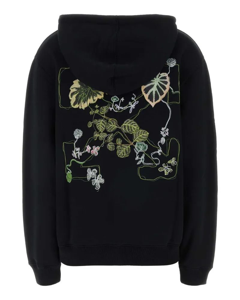 OFF-WHITE 2bb035s26fle003 1058 Blackbeech Exterior: Cotton Felpe Sweater Black