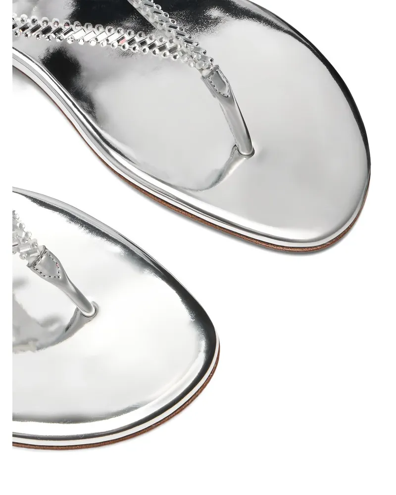 Casadei Josephine Sandal — Silver Silver