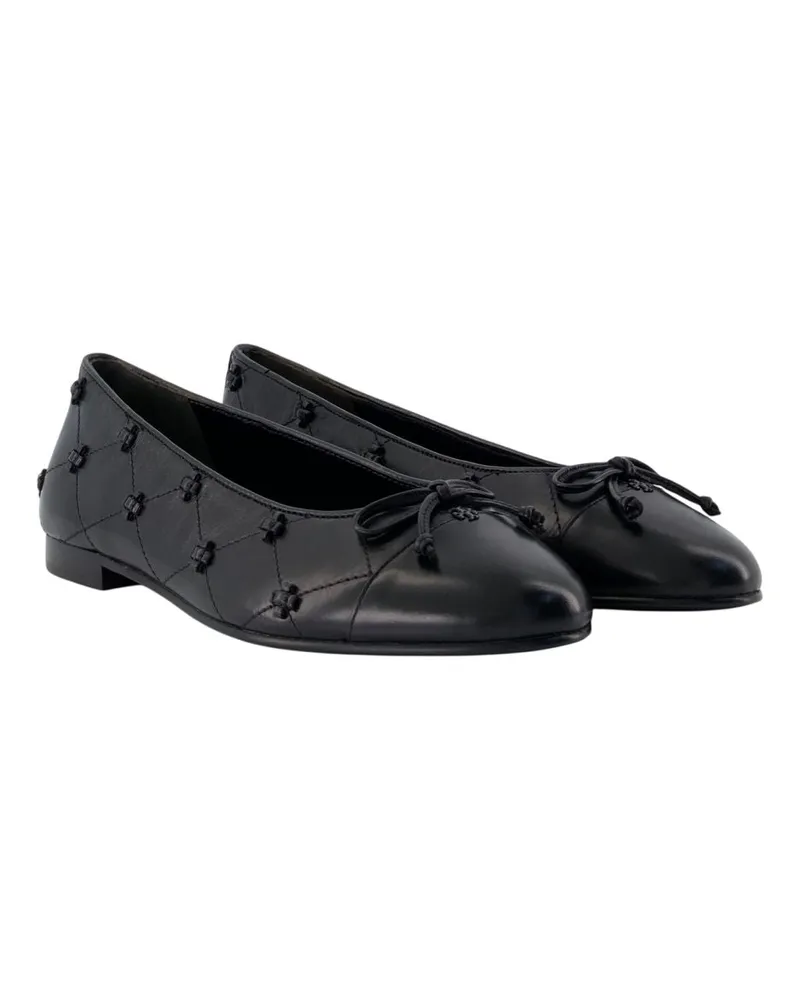 Tory Burch Ballet Flat — Black Black