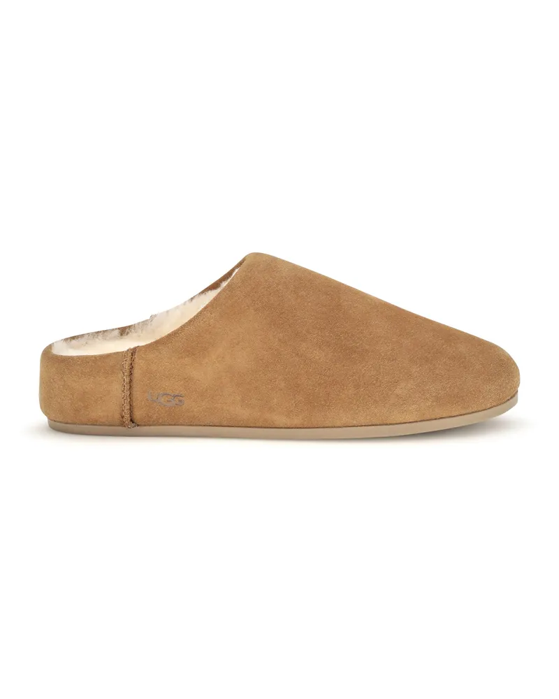 UGG Women's Elea Slip-On Mules Chestnut Upper: Mutton; Sole: Rubber Sandal Chestnut