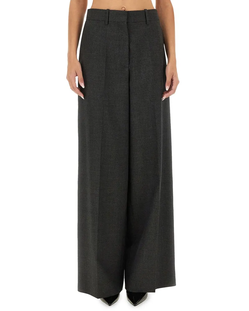 Givenchy 100% Wool Trousers — Gray Gray