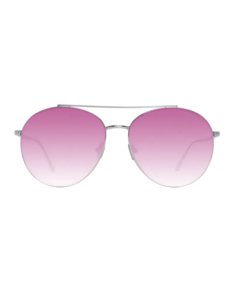 Tom Ford FT0757-D16F Aviator Full Rim Sunglasses — Gray Gray