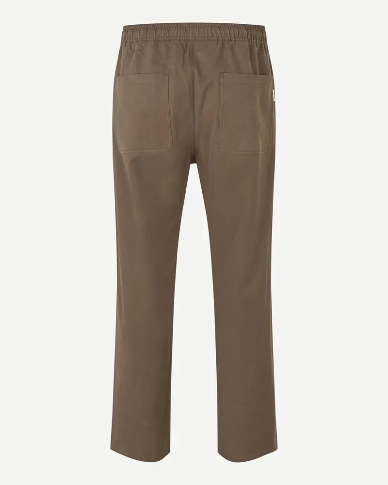 Samsøe & Samsøe Jabari Trousers — Brown Brown