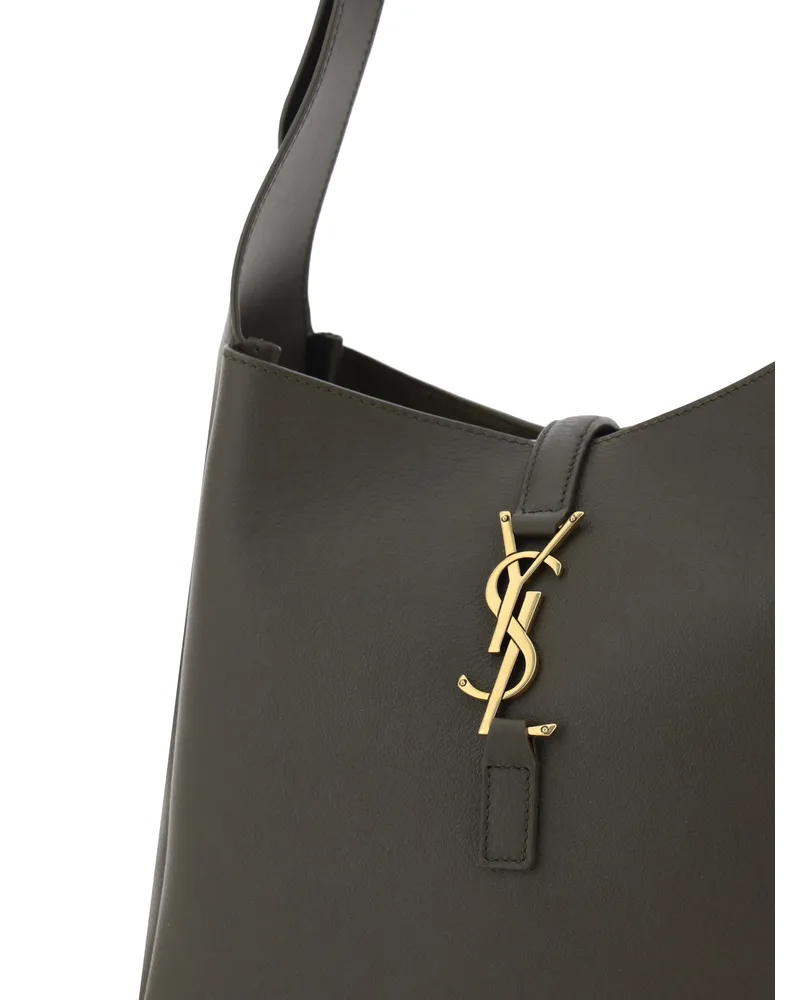 Saint Laurent Women's Shoulder Bag Cassandre Light Musk Calf Leather Gray